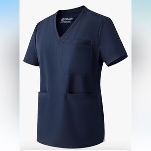 NWT Ubon Scrubs Top for Women, V Neck Medical Uniform Shirts, Soft Stretch